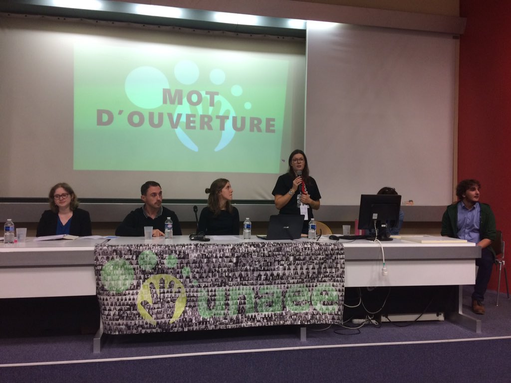UNAEE's tweet photo. Ouverture du 12ème Congrès National de l'@UNAEE à Bordeaux ! C'est parti pour 3 jours avec 300 étudiants #ergo venant de toute la France. @EmilieF_UNAEE https://t.co/4erRdasFMu