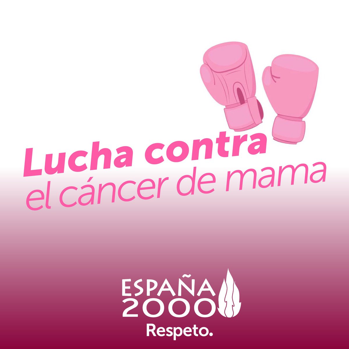 e2000Arganda's tweet photo. Hoy y siempre nuestro apoyo a todas las valientes que día a día, LUCHAN CONTRA EL CÁNCER DE MAMA#🥊🥊 #valientes #luchadoras #🔥🇪🇸 https://t.co/YnXnpI4cjk