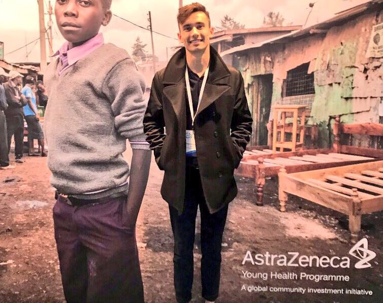 Meet <a href="/quinneunderwood/">Quinn Underwood</a>, a <a href="/UofT/">University of Toronto</a> student who is a <a href="/AstraZeneca/">AstraZeneca</a> Young Health Program Scholar at this years <a href="/OneYoungWorld/">One Young World</a> in The Hague! We are so proud to have so many exceptional young people representing #Canada! 🇨🇦 #OYW2018