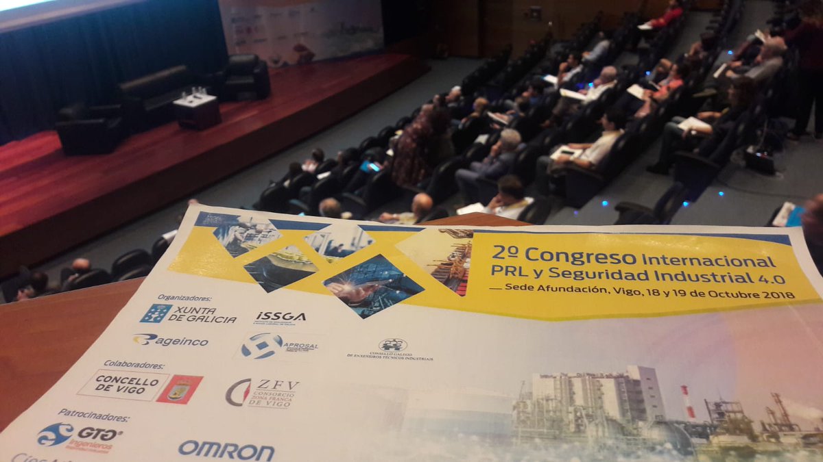 GTGIngenieros's tweet photo. Buenos días, estamos en la segunda jornada del #CongresoSeguridad40 Recuerden que pueden seguirnos por Streamingingresando a la web https://t.co/Aor64woAOQ  @issga_xunta @Xunta @aprosal @ageinco #CGETI @CIESATLANTICO @OmronSpain @zonafrancavigo https://t.co/uaus5ByzY1