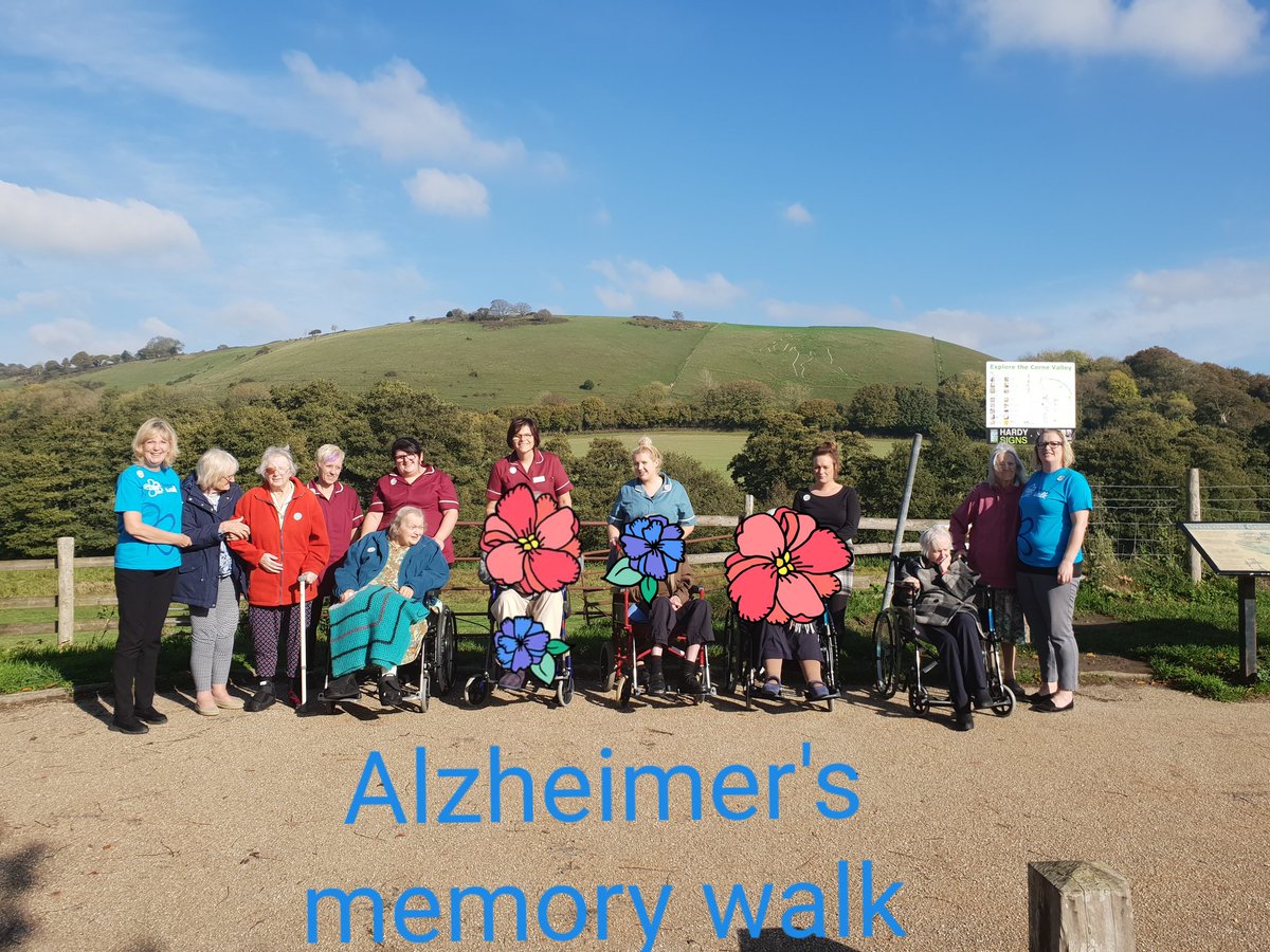 CasterbridgeDT2's tweet photo. Here @CasterbridgeDT2 our residents took part in the Alzheimer's memory walk and loved every minute of it. #Alzheimer's #makingmemorys #memorywalk https://t.co/jJIdBjDQv9