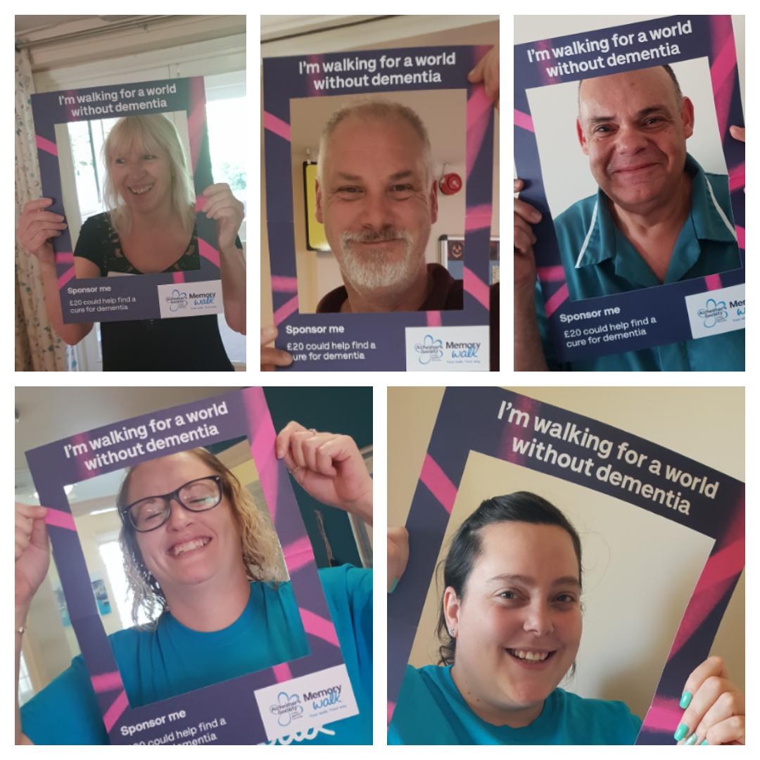 CasterbridgeDT2's tweet photo. Here @CasterbridgeDT2 our residents took part in the Alzheimer's memory walk and loved every minute of it. #Alzheimer's #makingmemorys #memorywalk https://t.co/jJIdBjDQv9