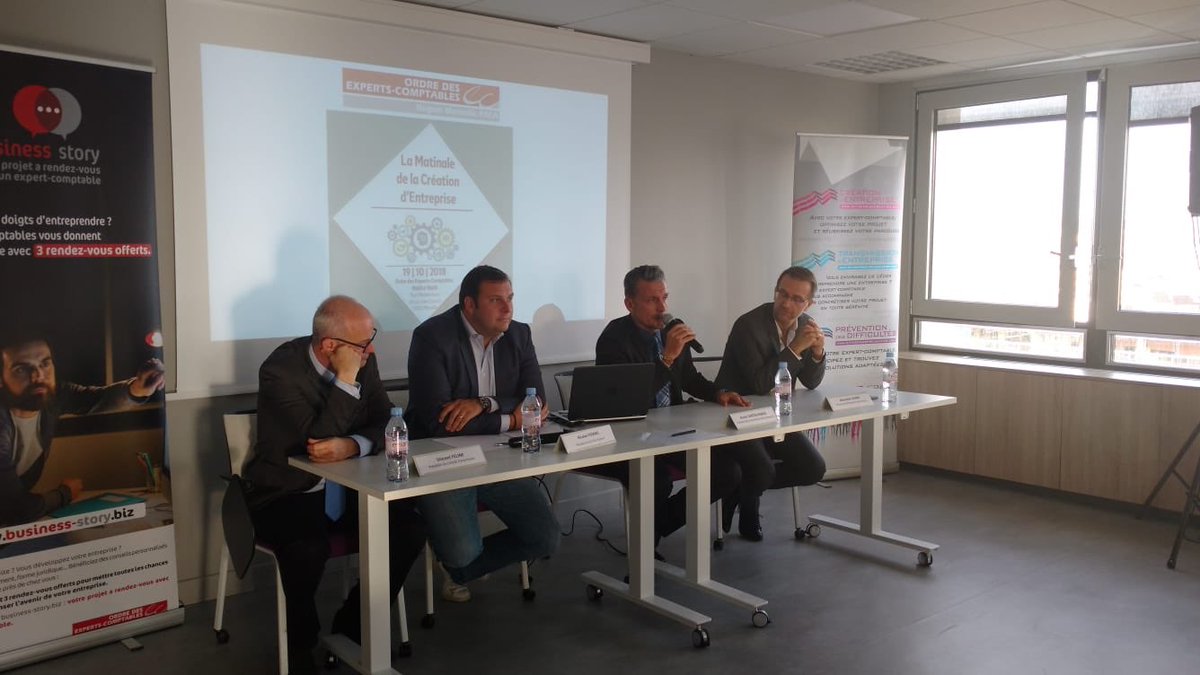La Matinale de la Création d’Entreprise, c’est en ce moment dans nos locaux.
Avec <a href="/NicolasFerand/">Nicolas FÉRAND</a> <a href="/VincentFeline/">Vincent Feline</a> Bruno Dartiguenave, président de la commission des #entreprises et Alexandre Ganne, Directeur APE #polemploi #Marseille Saint Charles 
#creer #entreprendre #ec #paca
