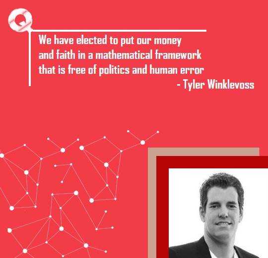 QryptoTech's tweet photo. Tyler Winklevoss  has mentioned about the safety that mathematical framework brings to cryptocurrency. #qryptoquotes #indon #cryptocurrency https://t.co/gwRGFGJnHo