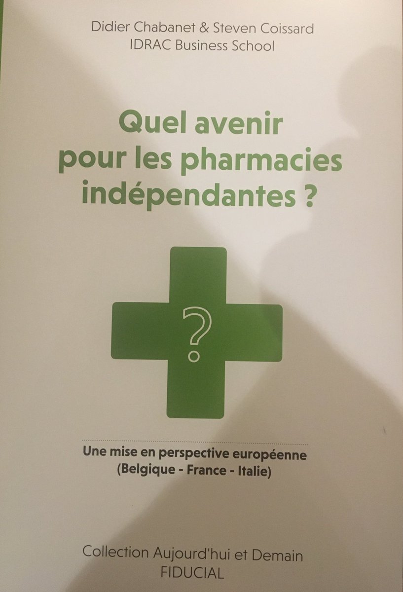 Sortie de l’ouvrage sur l’évolution des business models des pharmacies d’officine. Une enquête sur trois pays, près de 100 entretiens individuels pour une cartographie des pratiques et des futurs possibles de l’officine.  <a href="/Fiducial/">FIDUCIAL</a> @Syndicat_USPO <a href="/UNPF1/">UNPF</a> @fspf_officiel