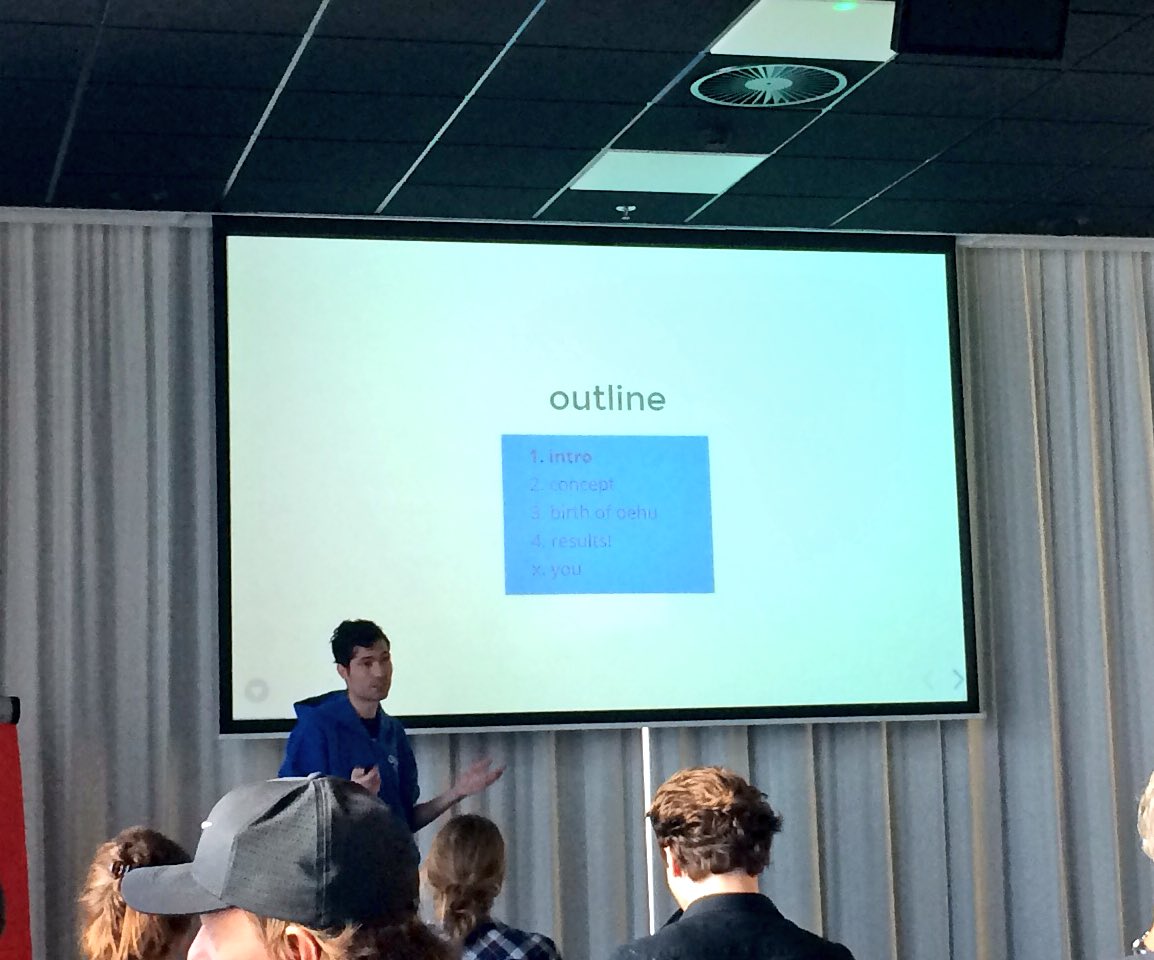 oehu_project's tweet image. Our @bartroorda is presenting @oehu_project at the @BlockLabNL congres. #openenergy #bigchaindb #oehu