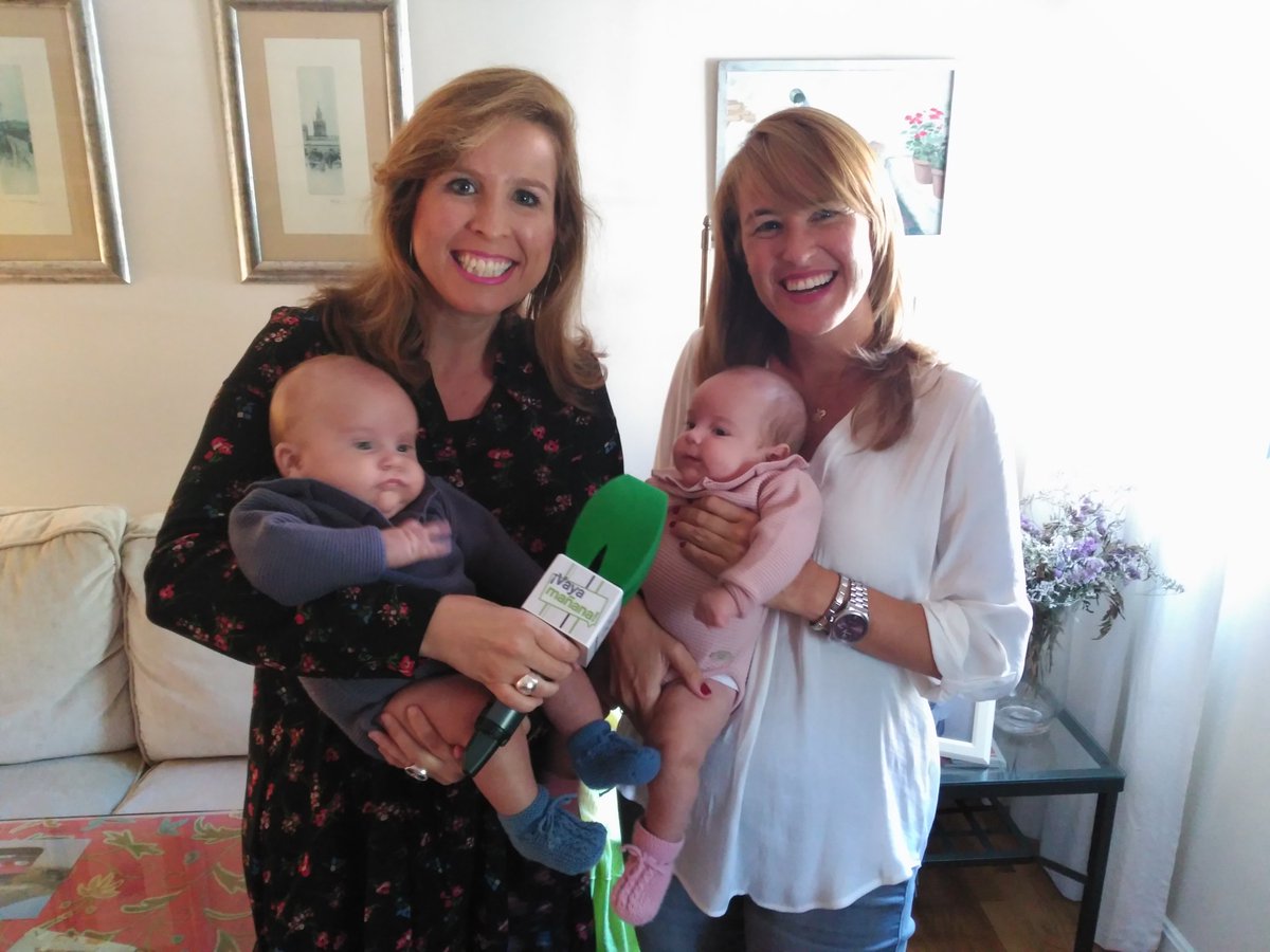 #DiaMundialCancerDeMama lo vivimos junto a una luchadora como Mari Ángeles que lo ha superado y ha cumplido su sueño de tener hijos <a href="/vayamananacstv/">¡Vaya Mañana!</a> <a href="/fdlaguardia/">FernandoDdelaGuardia</a> <a href="/Inesporro/">InesPorro</a>