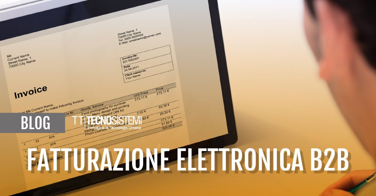 TT_Tecnosistemi's tweet photo. Fatturazione Elettronica B2B: ecco le scadenze e gli obblighi da sapere per prepararsi da subito a questa rivoluzione (e per coglierne anche le numerose opportunità): https://t.co/s6IeEvNKPj
#FatturazioneElettronicaB2B #TTTecnoBlog #FatturazioneElettronica https://t.co/GLrmnxVPo8
