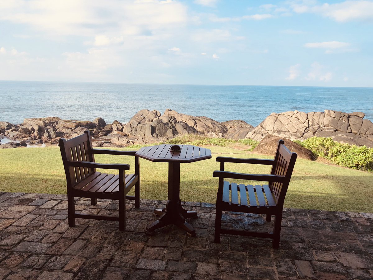 priyagupta999's tweet photo. The #JetwingLighthouse Hotel at #Galle touching the Indian Ocean is stunning. One of the only hotels designed by the father of ‘Tropical Modernism’ architect #GeoffreyBawa!!! #Holiday #Beautiful #SriLanka https://t.co/EQ7BdFE2Fy
