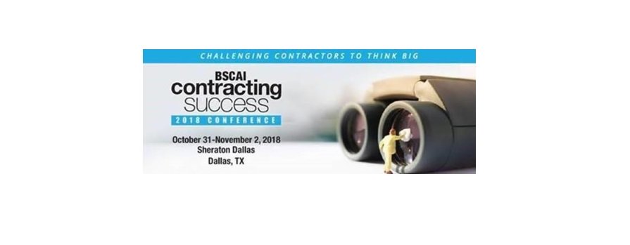 BMCBnet's tweet photo. Think big this fall! Join me in Dallas for #ContractingSuccess18, the leading industry event. https://t.co/0NrmukaTpO https://t.co/ZVFB0rlgbj