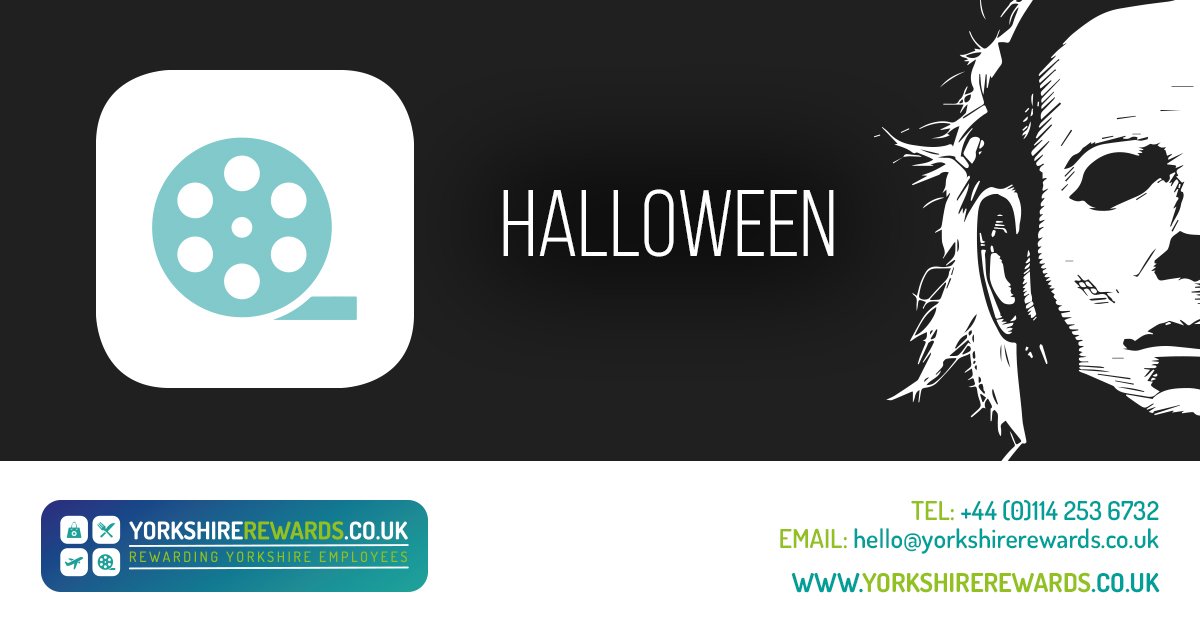 In the mood for a horror this evening? You and your employees could have saved money on cinema tickets to watch the new #HalloweenMovie with Yorkshire Rewards. Visit yorkshirerewards.co.uk for details.