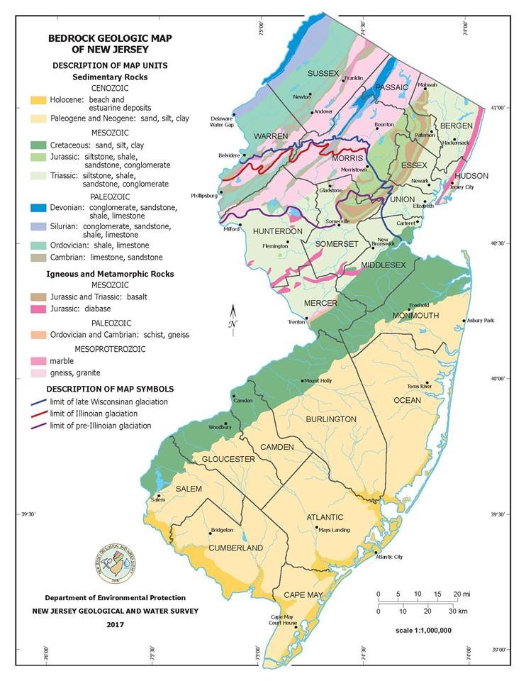 NewJerseyDEP's tweet image. New Jersey Geological &amp;amp; Water Survey was founded in 1835  “to make a Geological and Mineralogical survey of the state.”183 years later they still honor this original mission.  You can view their publications and maps at: njgeology.org #EarthScienceWeek #GeologicMapDay