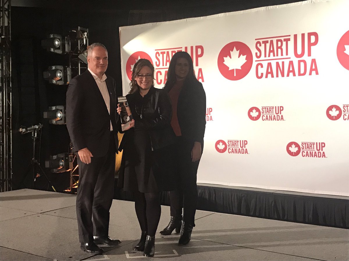 raven_reads's tweet photo. Last night was an incredible night. Our Founder/CEO @naswain picked up #StartupCan ‘s Indigenous Entrepreneur of the Year award at the #StartupCanAwards in #Ottawa https://t.co/ekEa8Qg31d