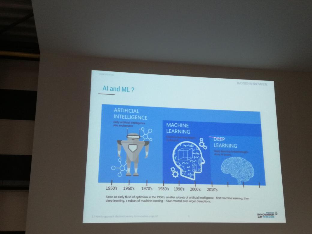 Talking about #DeepLearning  at #innovationmaster2018 <a href="/verhaertmii/">Verhaert</a>