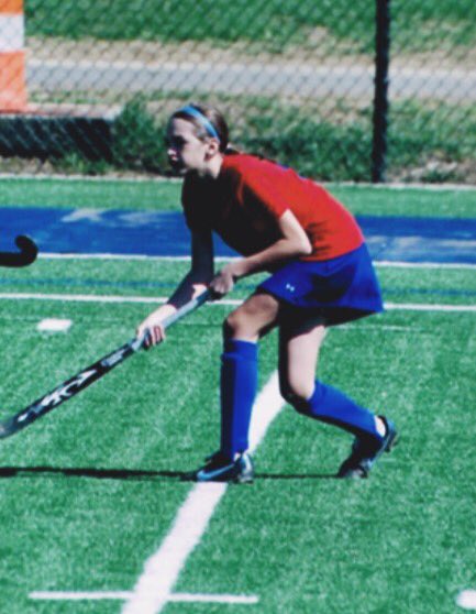Can you guess this senior?! (HINT: She plays a pretty different position now ...) 😬