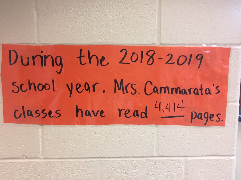 Awesome things happening in C109! Independent reading totals so far! @BHSPrincipalSN <a href="/btscurriculum/">BTS Curriculum Dept.</a>