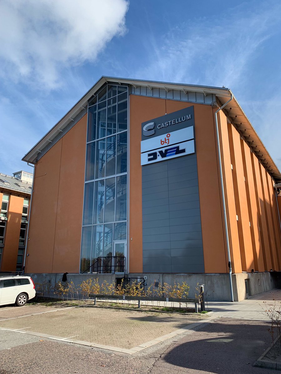 DVEL_AB's tweet photo. Now our sign is up! #Ideon #dvel #dvel_ab https://t.co/olA3lmatlN