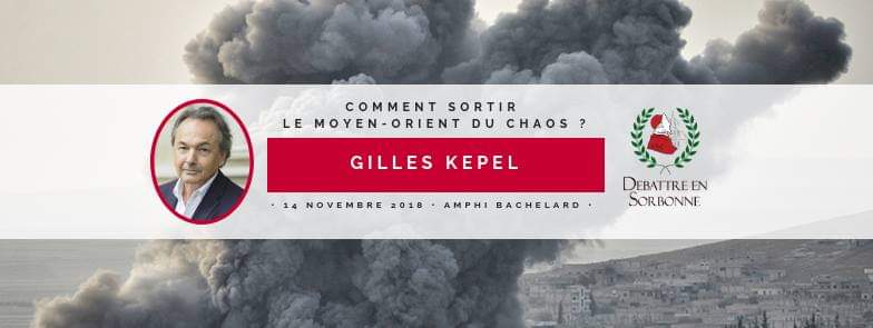 DebatEnSorbonne's tweet image. Du fait du #chaos en #méditerranée et des #interrogations subsistant. Nous recevrons Gilles Kepel pour revenir avec lui sur les thématiques abordées dans son dernier #livre « Sortir du chaos : Les crises en Méditerranée et au Moyen-Orient » Gallimard 🌍

facebook.com/events/5219719…