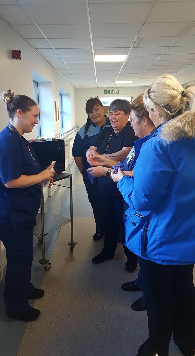 WaltonCentre's tweet photo. Happy #InfectionPreventionWeek! Our team have been showing off good hygiene and reminding you to make sure you wash your hands when you're here in the hospital! #IIPW2018 https://t.co/FNpin2x8Sh