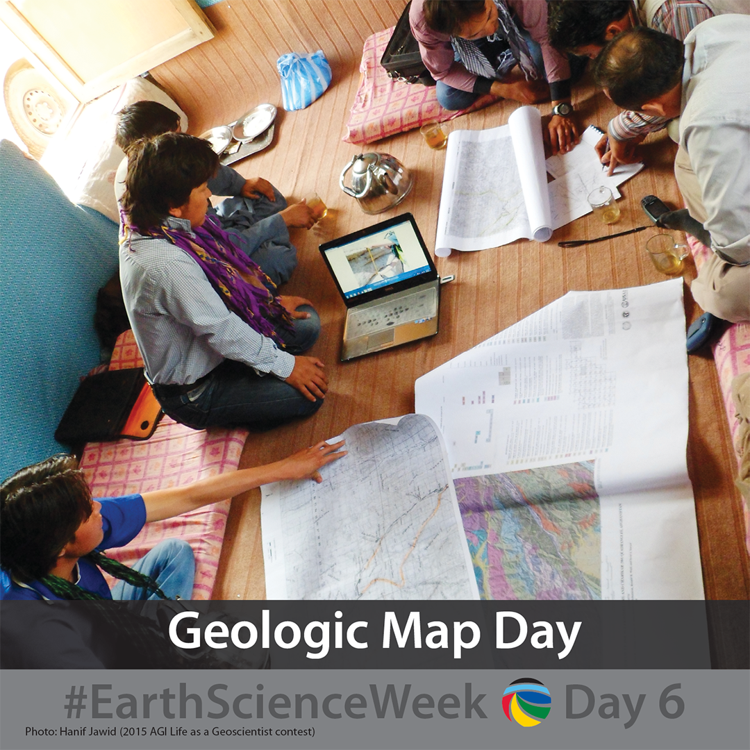 AGI_Updates's tweet photo. Happy Geologic Map Day! #GeologicMaps are vital to education, science, business, and public policy. Some – like this one from @USGS – are also intricate and artistic representations of our planet.
Learn more at https://t.co/o1QRL9eSgN
#EarthScienceWeek #EarthAsInspiration https://t.co/t5FLIUbJpy
