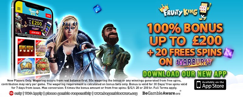 Fruity King Casino tweet media