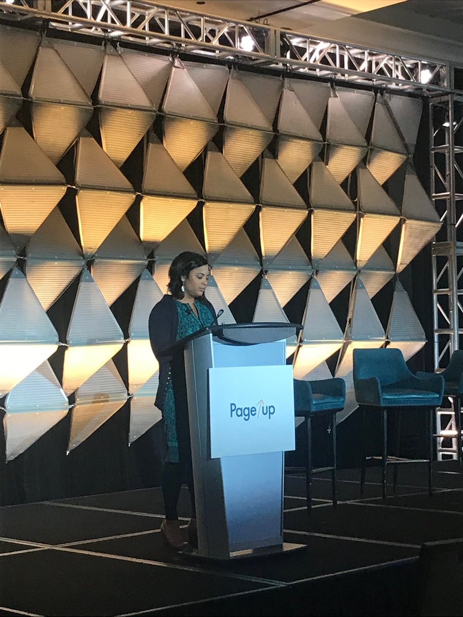 awpagesociety's tweet photo. Kicking off day 2 w/⁦@social_theresa⁩ of ⁦@HormelFoods⁩ talking about how an enterprise’s true character is expressed by its people #PagePrinciples #PageUpMoment https://t.co/k31Jjkt98s