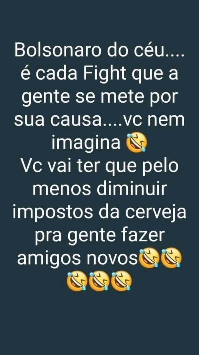 RodrigoDoctcher's tweet photo. @jairbolsonaro 😂😂😂 https://t.co/5afiNaf42R
