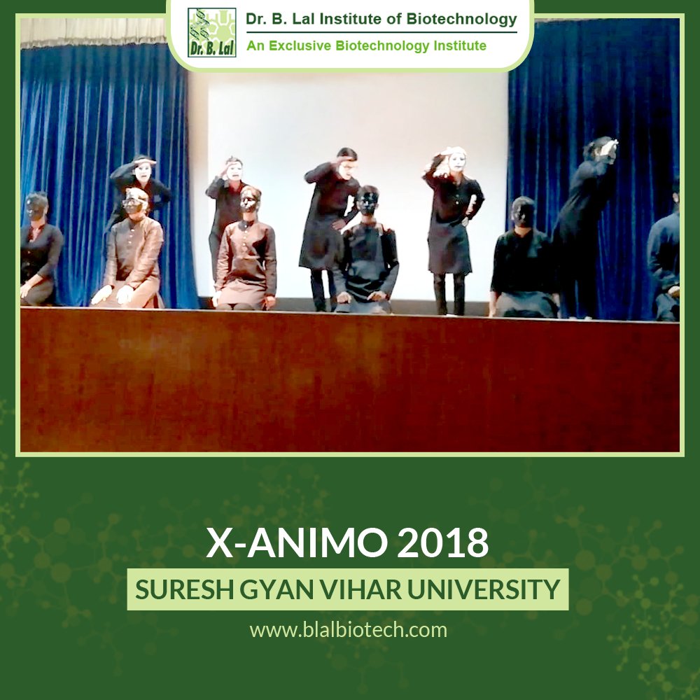 blalbiotech's tweet photo. The students of BIBT once again showcased their wonderful talents at the renowned stage of X-ANIMO, held at Gyan Vihar University from 27-28th Sep.

Students bought glory to the college by securing 1st &amp; 2nd positions in various competitions.

#Jaipur #BIBT #NukkadNatak #XANIMO https://t.co/MeaLKpPKEu