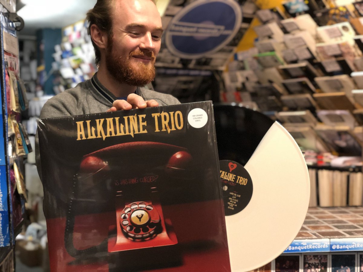BanquetRecords's tweet image. vinyl copies of the excellent new Alkaline Trio album are with us now banquetrecords.com/alkaline-trio/…