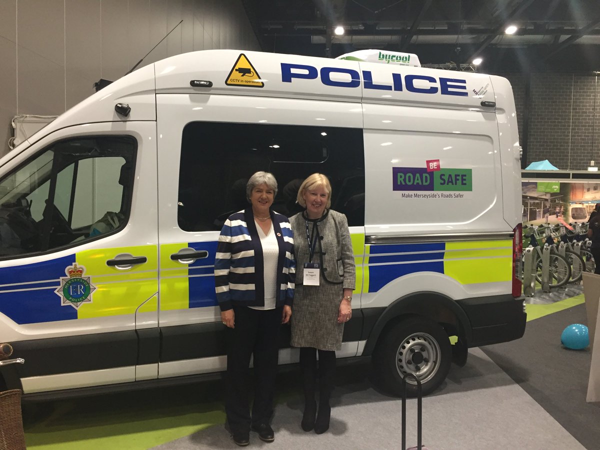 Merseysidersp's tweet photo. Members of the Merseyside Road Safety Partnership joined the chair, Sue McTaggart MBE and the Police and Crime Commissioner Jane Kennedy at the #Smartertravellive Conference in Liverpool to promote road safety. #MerseysidePCC https://t.co/JhjfroajyZ