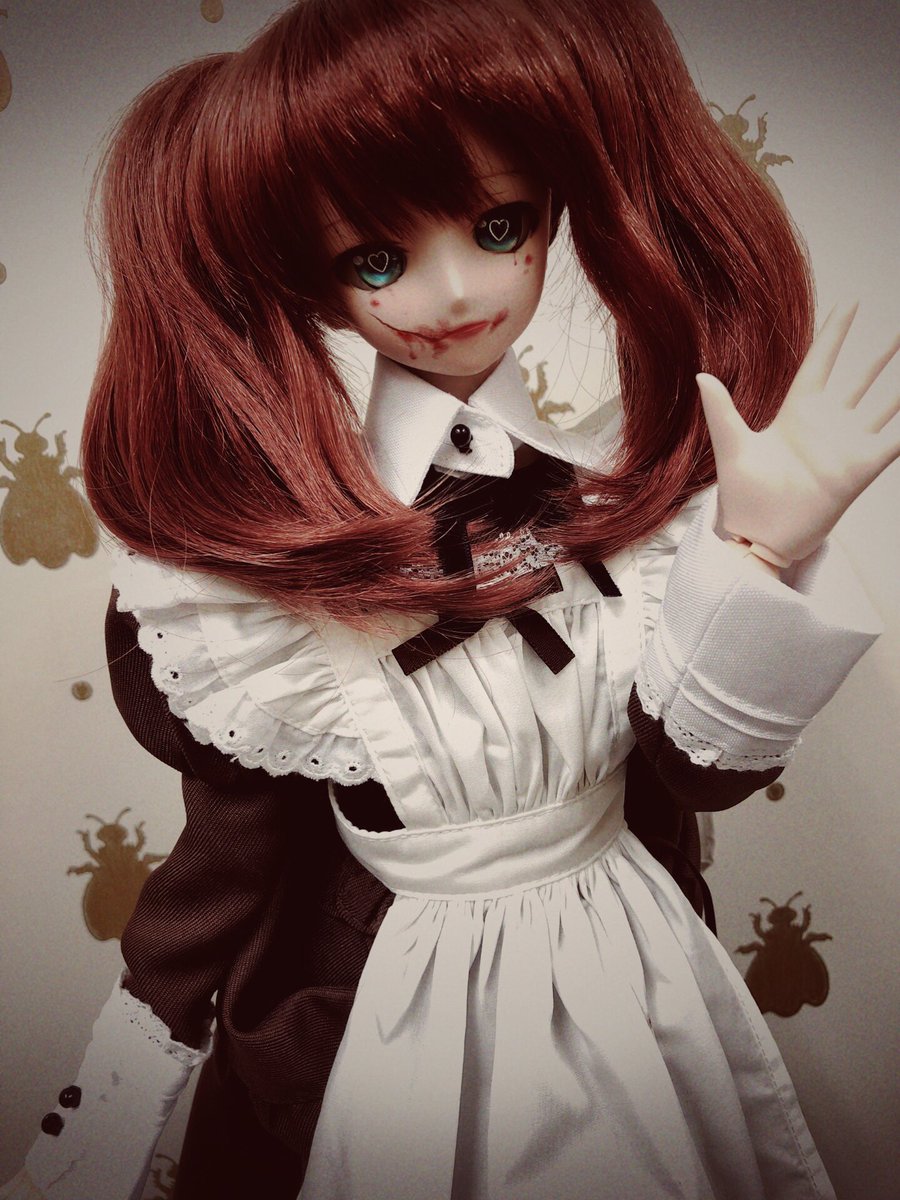 Milky Ange ミルキーアンジェ Auf Twitter ゾンビメイク注意 Snowを使えばドールも気軽にゾンビメイク ゾンビ なメイドさんもかわいいです Milkyange ミルキーアンジェ ドルフィードリーム Dollfiedream メイド服 クラシックスタイルメイド