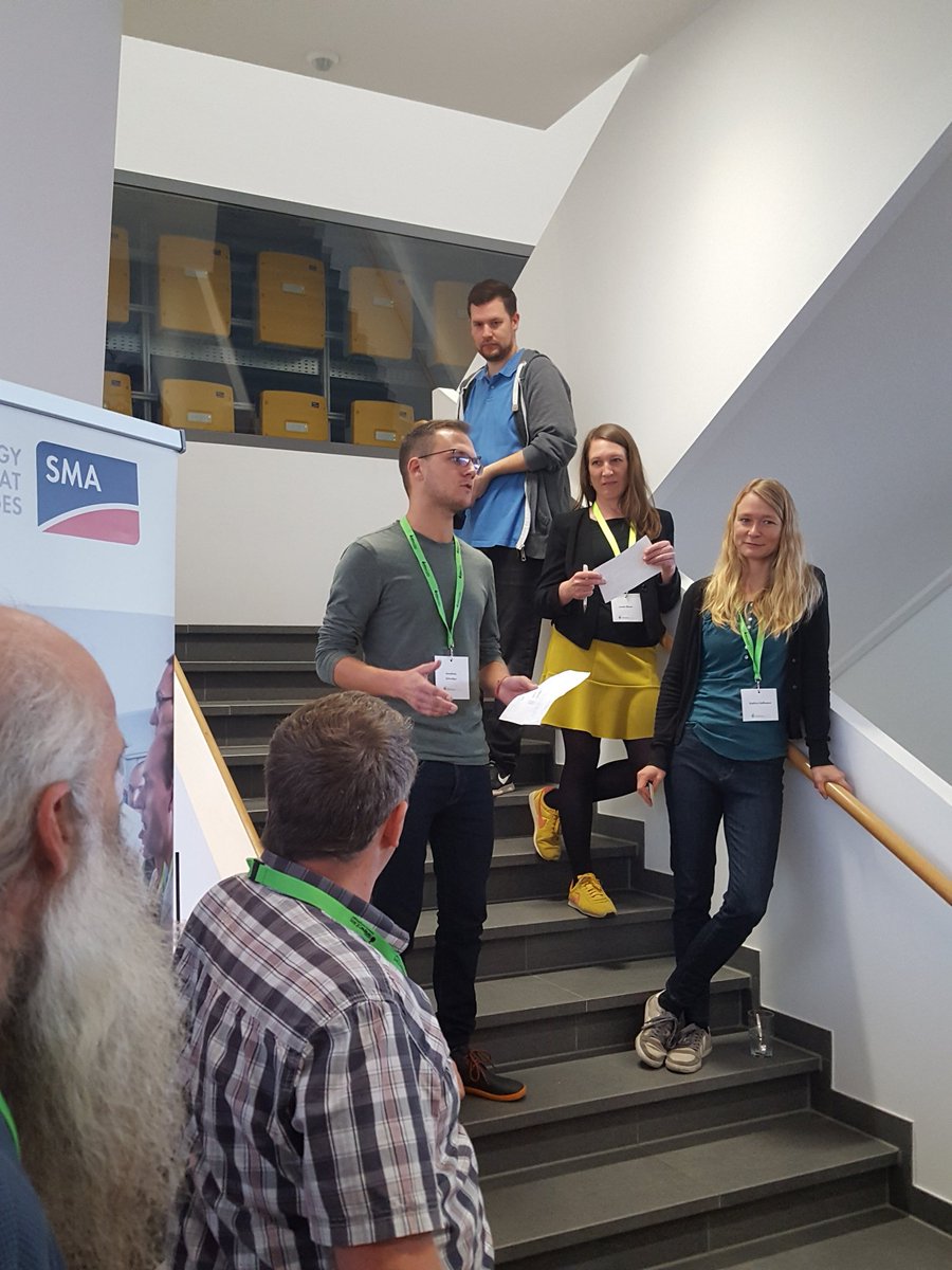 pureselfmade's tweet photo. Open Source Selbstbau-Kleinwindkraft! Unsere Session startet um 12:15 beim Barcamp Renewables #bc_renew #energiewende #selbstbau https://t.co/HpNlRVFC5L