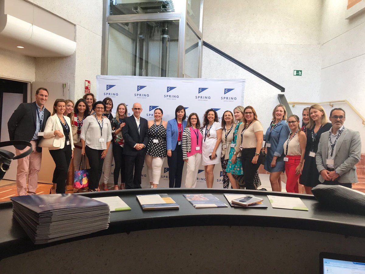 MYballa's tweet photo. Arrancan las jornadas en Spring hoteles!!! RRHH, formación y gestión del Talento!! #RRHH #formacion #empleo #desarrolllo #RSC #springhoteles https://t.co/rFMxvGteWx