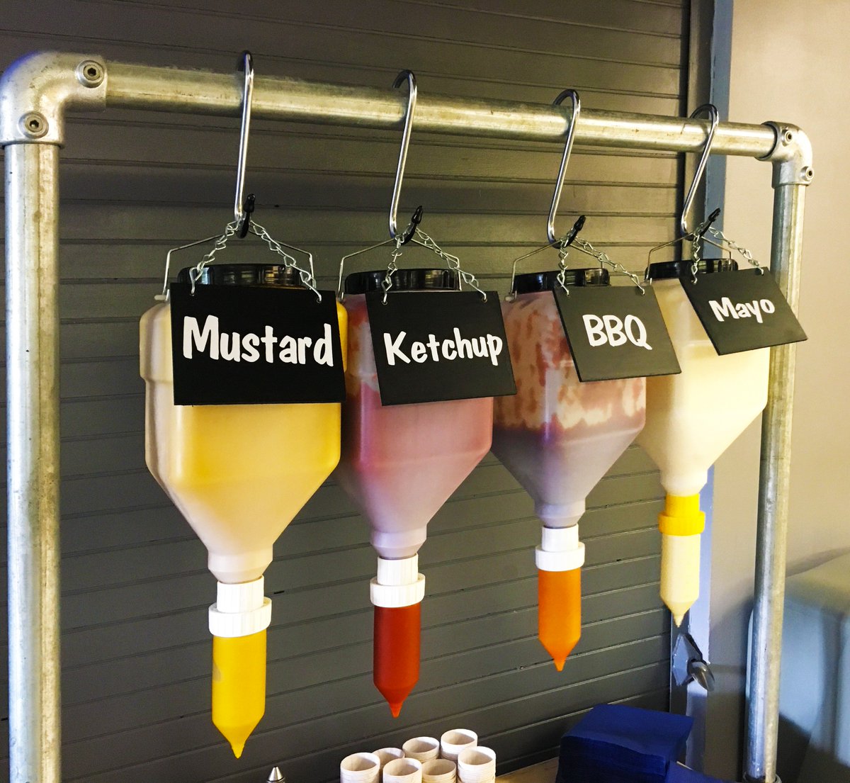 Why doesn't some company put peanut butter in a tube, like toothpaste