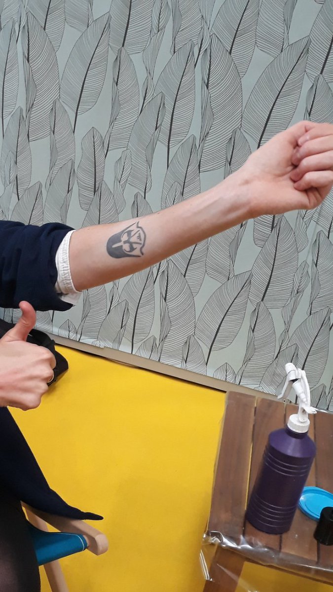 #KANOMA est dans la place ! #DevFestNantes Comme à chaque fois, de belles rencontres et plein d'échanges ! Et un super tatouage en prime ^^ #agile #digital #esn