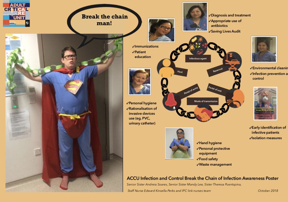 dpwood's tweet photo. @ipc_bartshealth #InfectionPreventionweek #IIPW2018 @teamaccu 

Celebration Infection Prevention Week on ACCU! https://t.co/6Rb1yyx16B