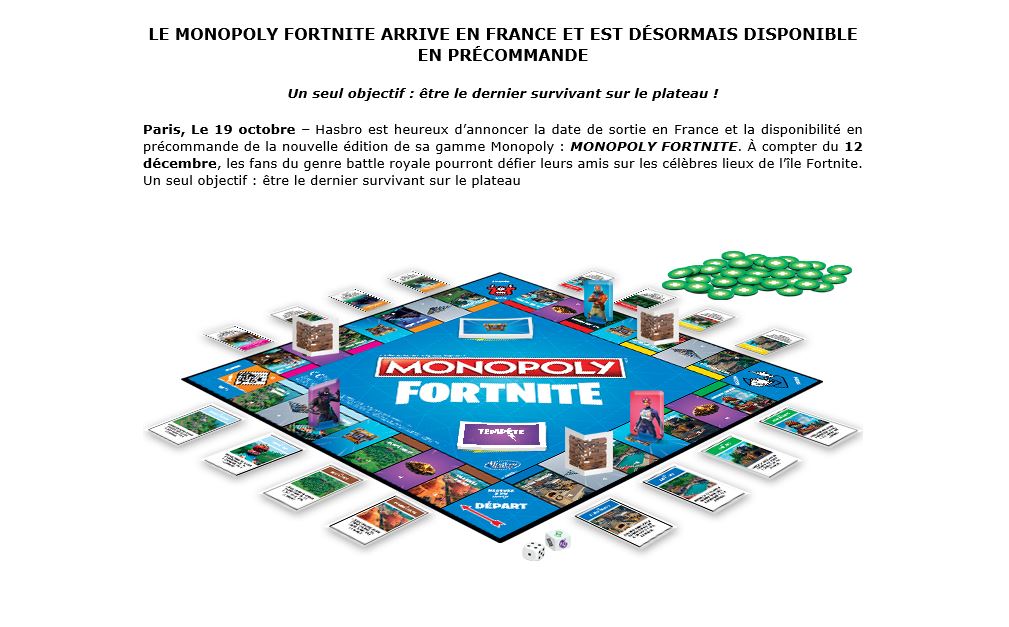 chloe woitier on twitter ah oui donc les regles n ont plus rien a voir avec un monopoly - regle du jeu monopoly fortnite