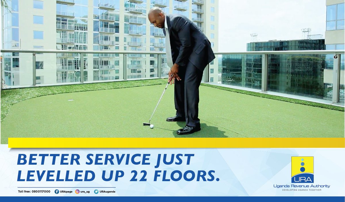 URAuganda's tweet photo. In all honesty,there 'll be no golf played at the top of the tower.
What is going to happen is relocation of most service offices from rented spaces in Kampala to the 22 floors of the Tower in Nakawa #BecauseOfYou the Taxpayer.
Come with us as we #SoarToTheTower
@patmukiibi https://t.co/5m7hrRXO0m