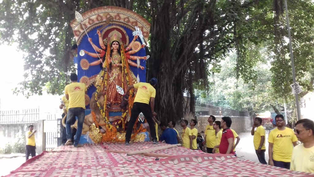 LaModeApparels's tweet photo. Durga Puja Celebrations https://t.co/1PSgDuH2sW