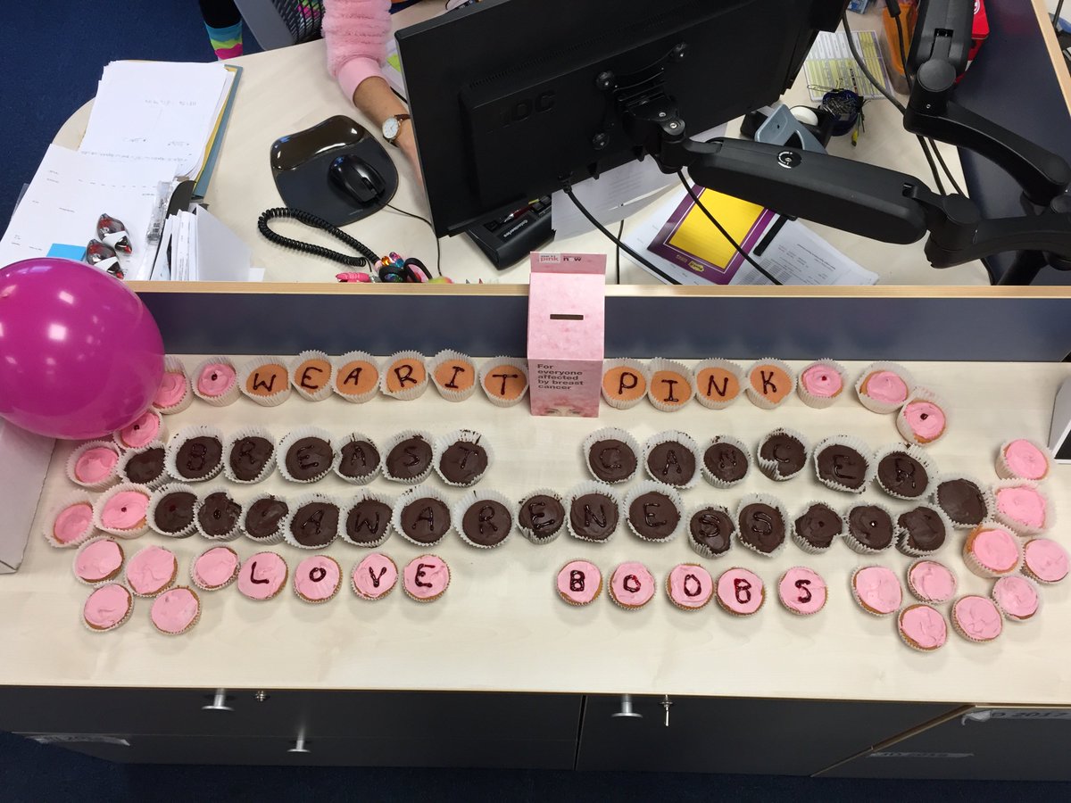 prolight_design's tweet photo. Cakes!!! @wearitpink @breastcancernow  Happy Wear it Pink Day!  #boobs #BreastCancerAwareness #coppafeel #cakes #charity #makeadonation #knowyourbody https://t.co/bZMAsR2O6h
