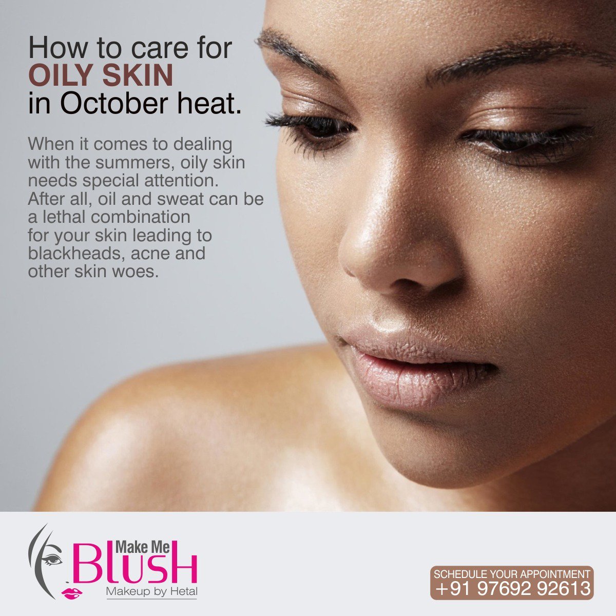 MakeMeBlush2's tweet photo. This is why you must follow the rules below when it comes to caring for oily skin in the summers…
• Find the right sunscreen
• Exfoliate
• Always rely on blotting sheets
• Don’t over wash https://t.co/faolOaRA7Y
