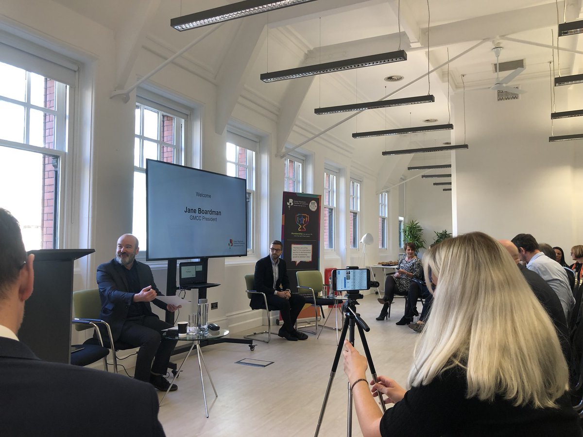 FayeCatherine_K's tweet photo. Join us on Twitter as we’re going live for the first time, with @JaneABoardman kicking off our Assembly meeting this morning @gmchamber https://t.co/i8AiJ42sYs