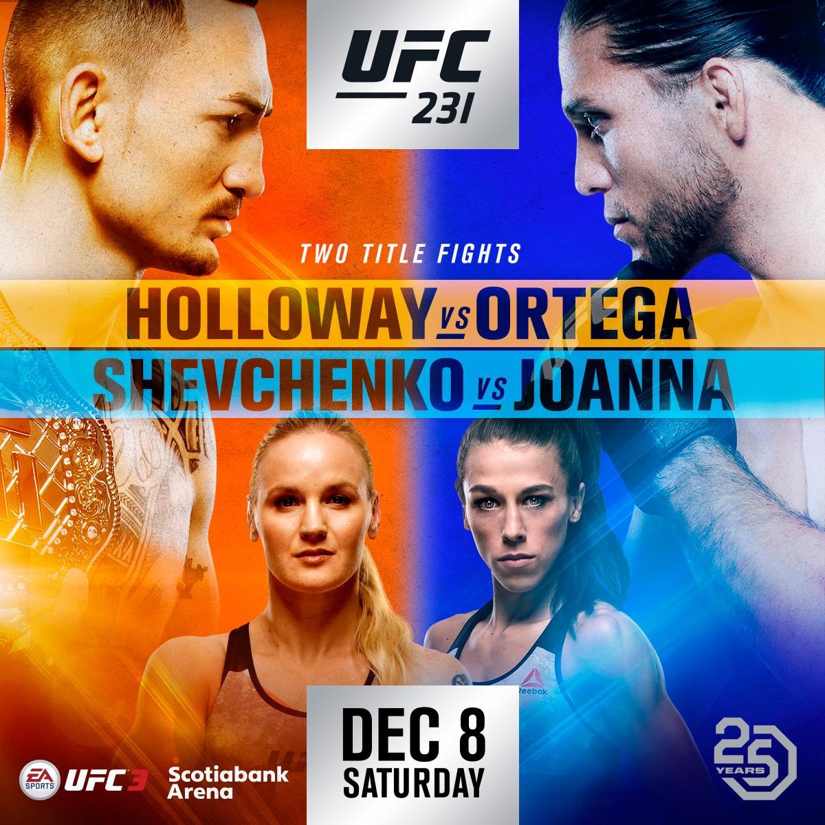 UFC 231 - Live Discussion 12/8/18 | TMMAC - The MMA Community Forum