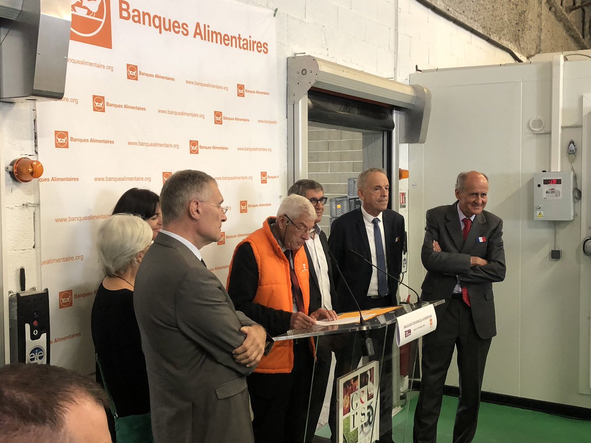 GersSolidaire's tweet photo. #gerssolidaire inauguration banque alimentaire #legersensemble #agir #reinventer #Federer @PierreBuffo @BanquesAlim @secours_pop32 @LeGers32 @pmartin_32 @Prefet32 @GiseleBiemouret @caritasfrance @CroixRouge @YkBompart https://t.co/FkqnN0u8iu