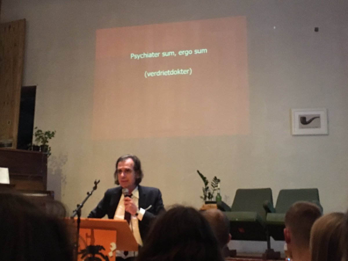 Matthias Floor (@matthiasfloor) on Twitter photo Gisteravond was de Vlaamse psychiater en hoogleraar <a href="/Dirk_de_Wachter/">Dirk de Wachter</a> bij <a href="/CSRdelft/">C.S.R. Delft</a>. Les van de avond: “Laten we alstublieft een beetje ongelukkig zijn”. Interessante analyse naar problemen als eenzaamheid, verbrokkeling, depressie en ‘ikkigheid’. Gisteravond was de Vlaamse psychiater en hoogleraar <a href="/Dirk_de_Wachter/">Dirk de Wachter</a> bij <a href="/CSRdelft/">C.S.R. Delft</a>. Les van de avond: “Laten we alstublieft een beetje ongelukkig zijn”. Interessante analyse naar problemen als eenzaamheid, verbrokkeling, depressie en ‘ikkigheid’.