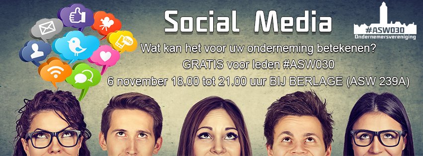 6 november een speciale avond voor de ondernemers aan de Amsterdamsestraatweg, tussen Paardenveld en Marnixlaan. Voor Leden #ASW030 GRATIS!