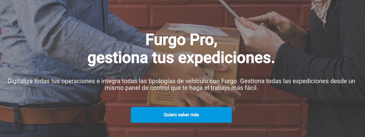 Furgo Pro permite que cualquier empresa conecte en un mismo panel de control con todos sus proveedores de transporte. Digitalizando todas las operaciones e integrando todas las tipologías de vehículo.
