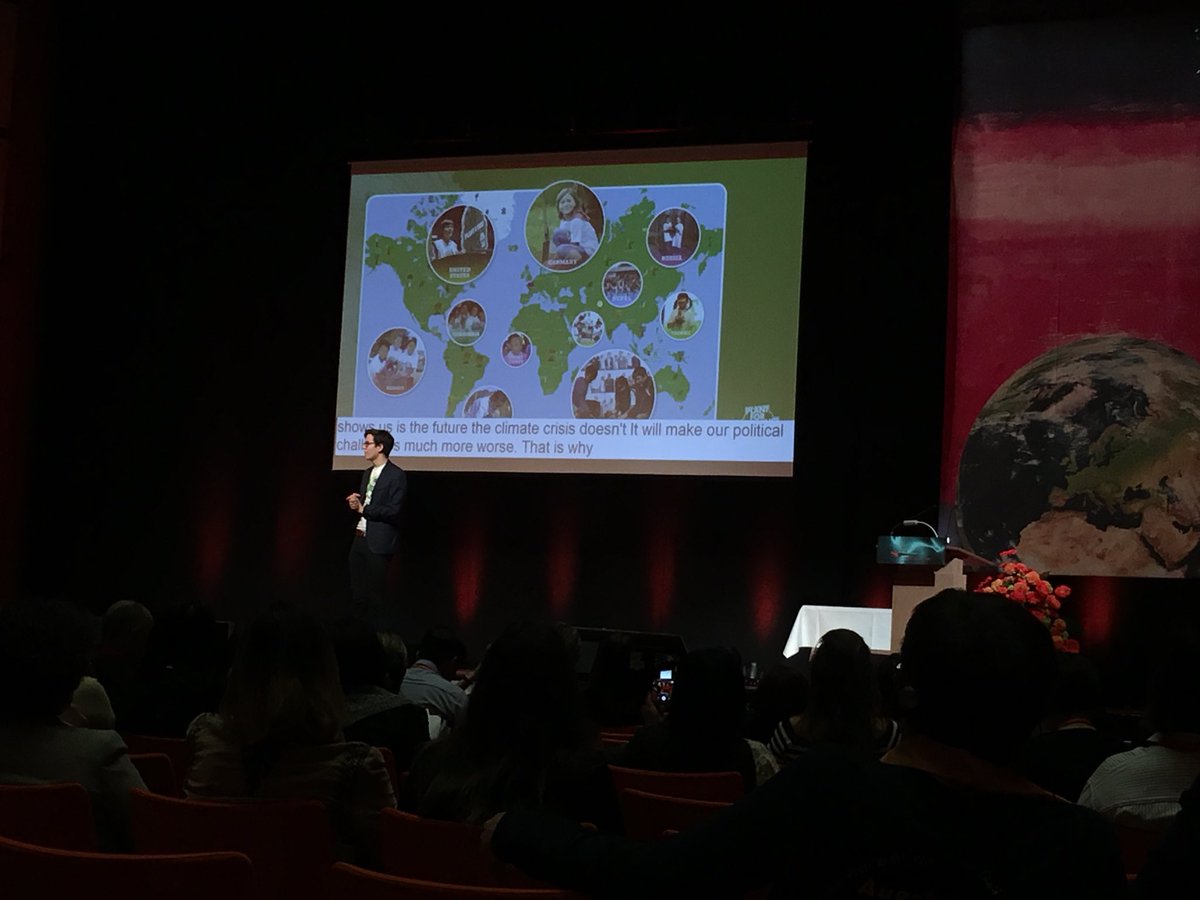 Tarryn_Genis's tweet photo. Youth like Felix hold the answers to our social challenges &amp; are leading the volunteer movement #IAVEinAugsburg https://t.co/ZEsqDWrFZl
