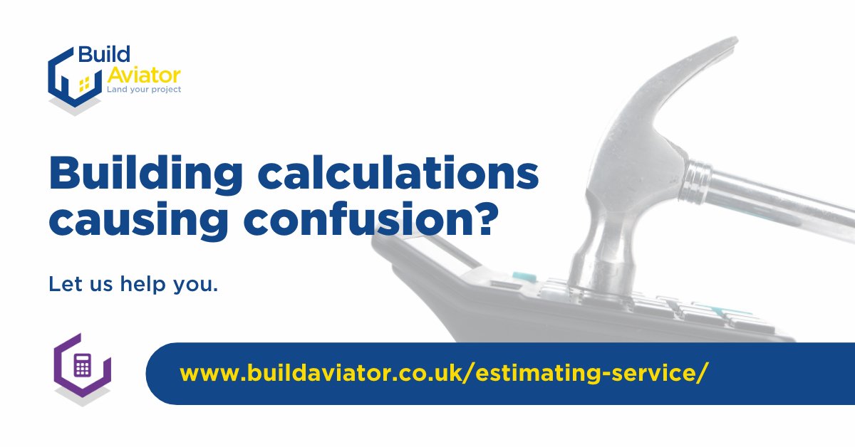 BuildAviatorUK's tweet photo. Good cost estimating can take the stress out of your project. Our estimating services interlinks with our #SAPassessment, giving you a smooth route to Building Control sign-off and you'll get the construction details relating to your project included with the SAP as standard. https://t.co/uHuyPNnNCY