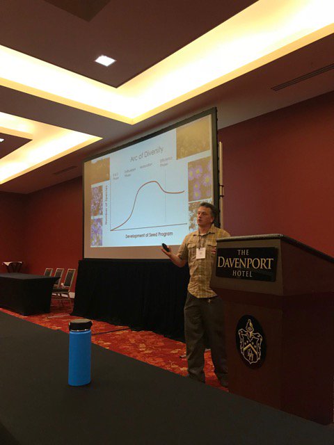 InfoInsr's tweet photo. Another great INSR session in the books. Thanks for all the speakers and SER Northwest Chapter for facilitating the discussion on making seed-based restoration better! #restoration2018 #spokane #restoringresilientcommunities @SER https://t.co/oYoAXTPQ2c